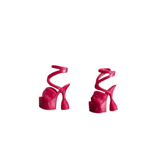2024 Holiday Barbie Signature Doll Model Muse  Red Shoes Heels JBF67 - Picture 1 of 3